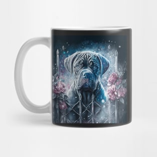 Cane Corso Enjoys The Snow Mug